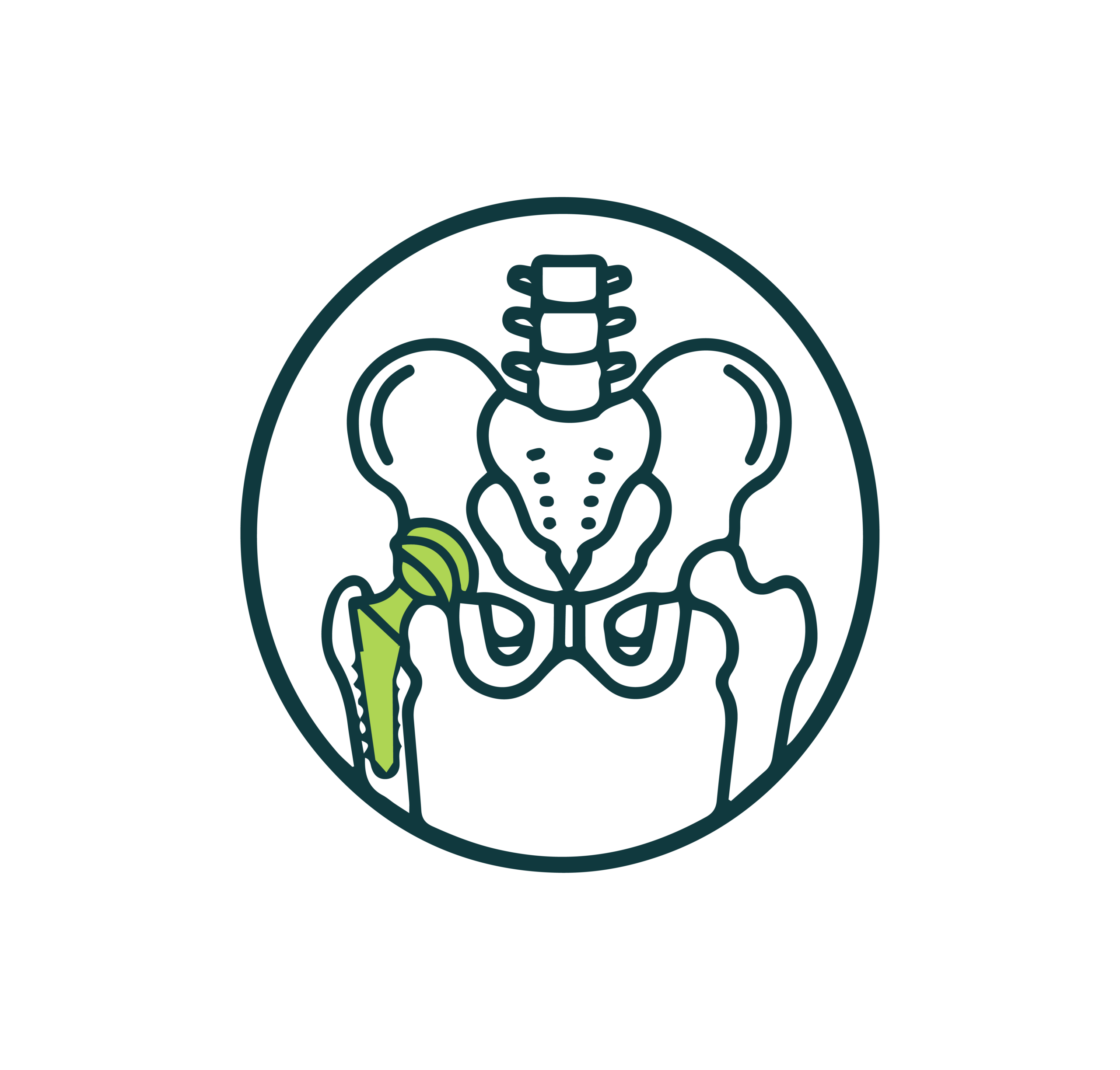 hip replacement icon